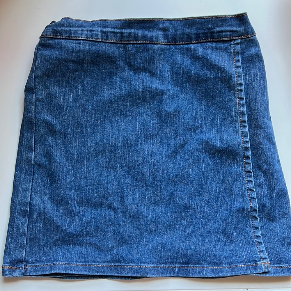 NWT Copper Key Denim Skirt